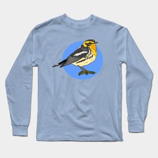 Blackburnian Warbler Long Sleeve T-Shirt